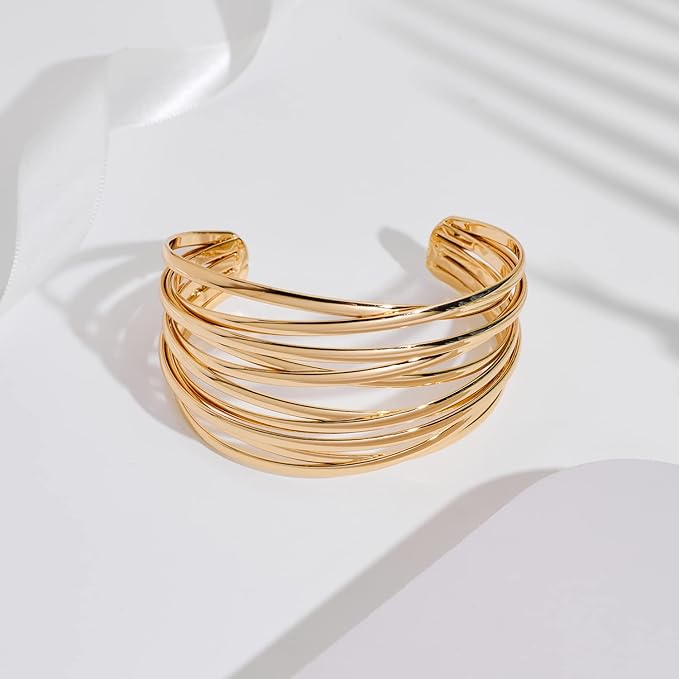 Women Gold-Plated Bangle-Style Bracelet