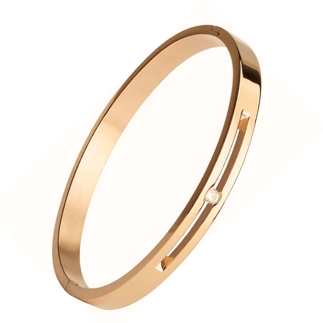 Women Gold-Plated Bangle-Style Bracelet