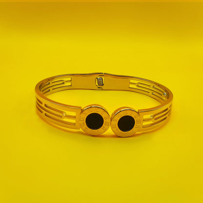 Women Gold-Plated Bangle-Style Bracelet