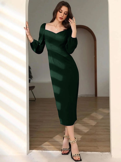 Bodycon dress one piece partywear for women