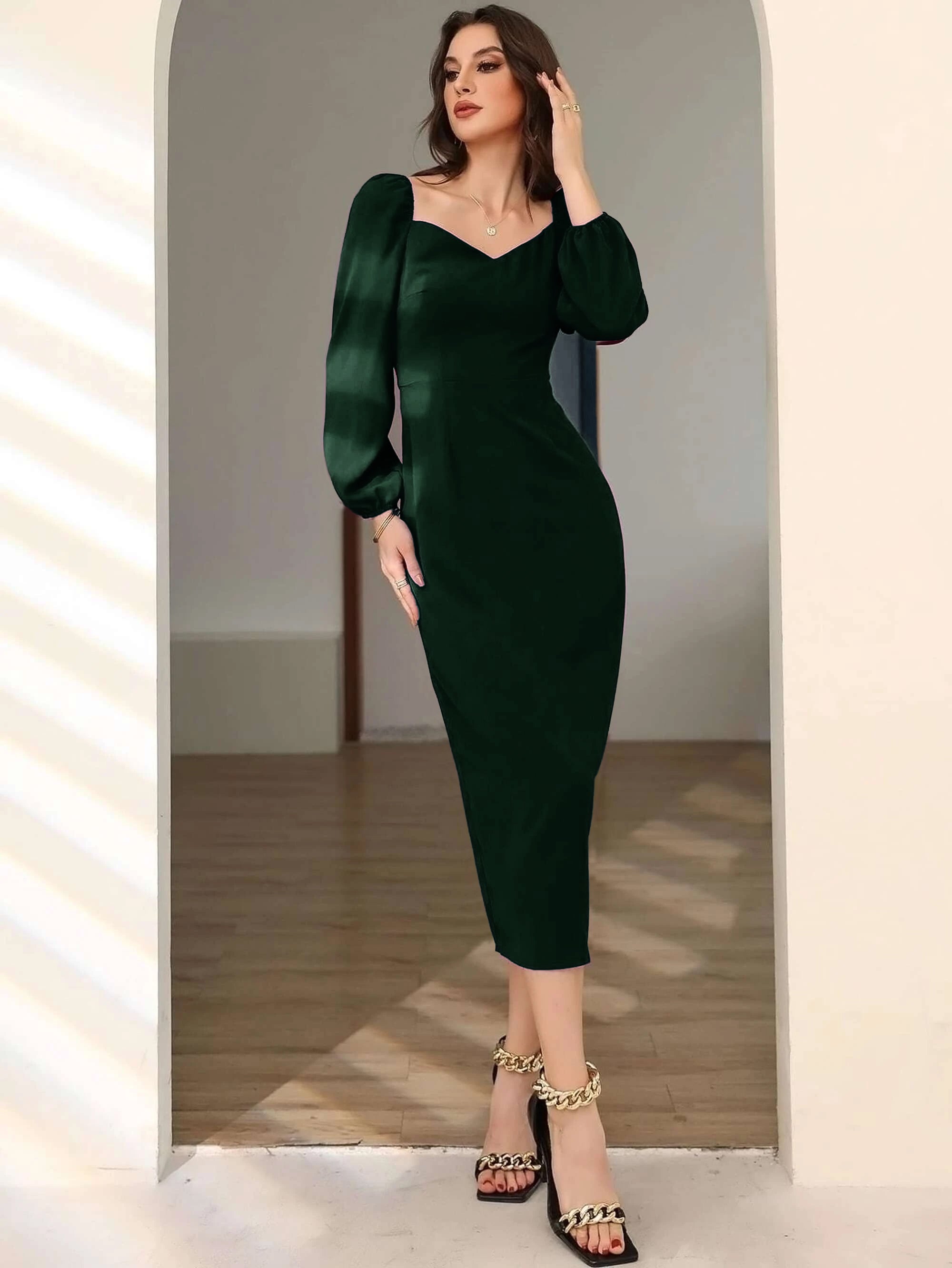 Bodycon dress one piece partywear for women